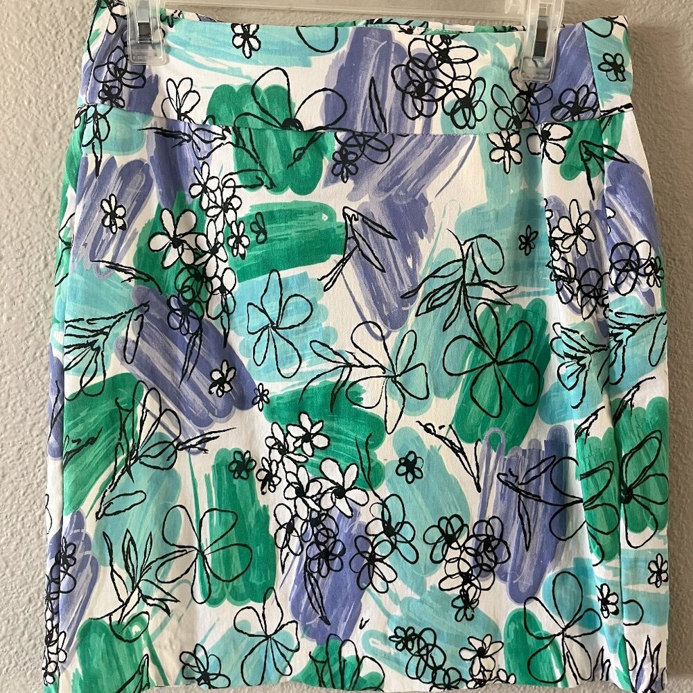 LuLu-B Pull On Printed skirt